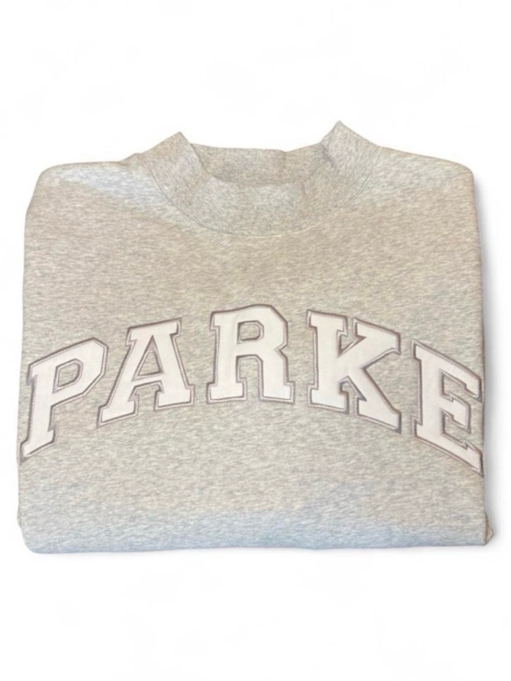 PARKE Grey Mockneck